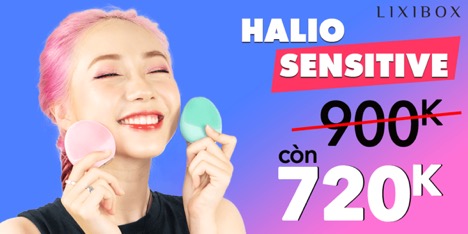 Đánh giá Máy rửa mặt Halio Sensitive – Phiên bản mới siêu xịn xò cho da nhạy cảm