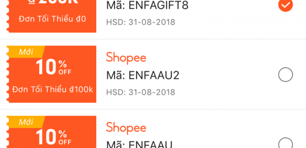 Cách dùng nhiều mã giảm giá Shopee cùng lúc