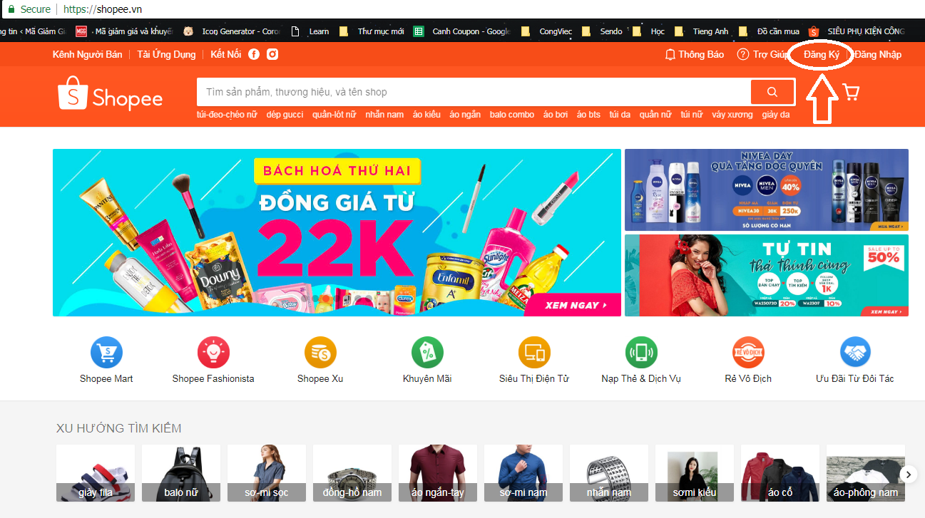 Hướng dẫn mua hàng trên Shopee đầy đủ và đơn giản (Desktop)