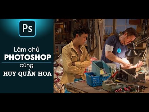 Review khóa học online Làm chủ photoshop cùng Huy Quần Hoa